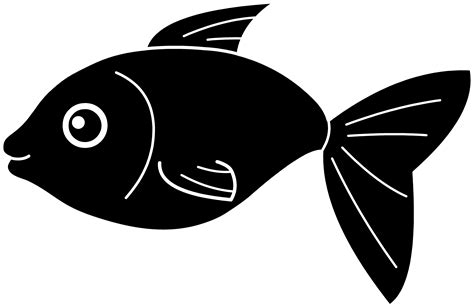 √ Fish Clipart Black And White Fischlexikon