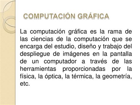 Computacion Grafica