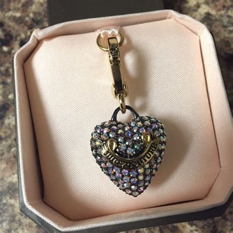 ⛔️ Juicy Couture Pave Heart Charm Juicy Couture Jewelry Heart Charm