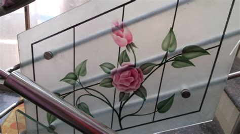 Glass Paintings Handrails Window Glass Paintings Kochi Kerala