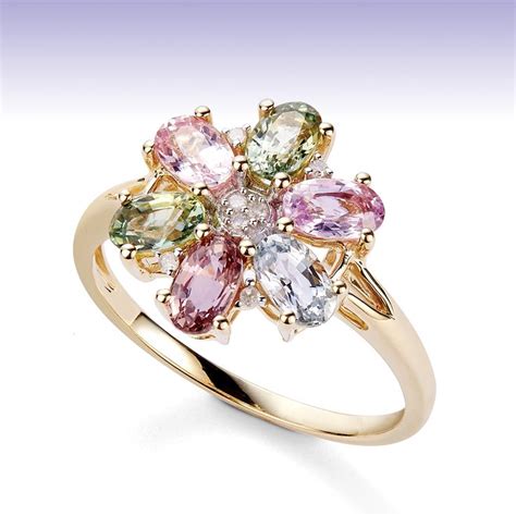 Pin By Alina Serban On Inele Jewelry Floral Rings Precious Gemstones
