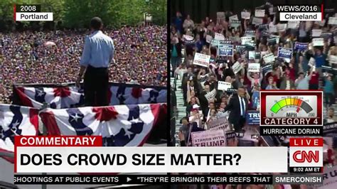 Comment Does Crowd Size Matter Cnn Video