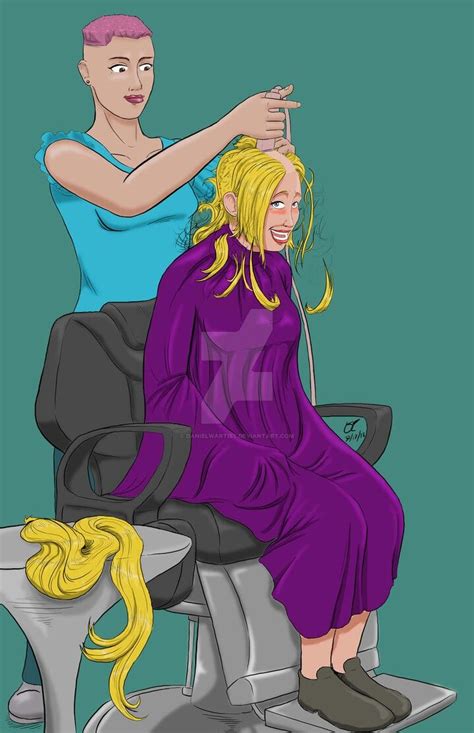 50 female anime hairstyles by anaiskalinin on deviantart. Lauren Gets Her Head Shaved | Anime haircut, Cartoon ...