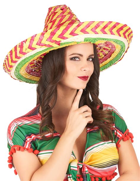 Sombrero mexicano tutti frutti adulto: Accesorios,y disfraces ...