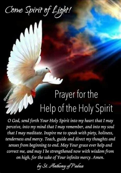 Pin By Debra Griffin On Bible Holy Spirit Prayer Come Holy Spirit