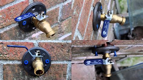 Find the perfect outdoor water spigot stock photos and editorial news pictures from getty images. Outdoor spigot - ball valve /w floor flange - YouTube