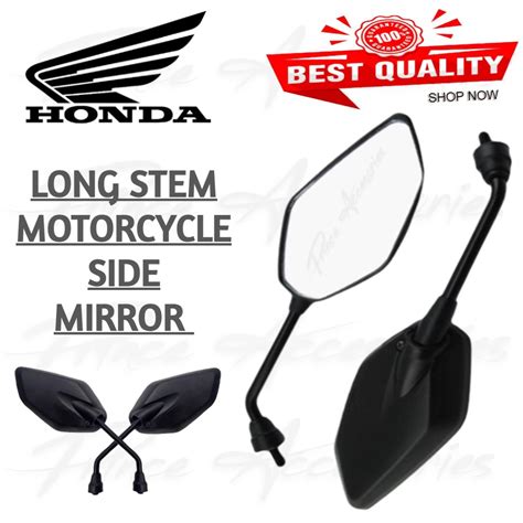 Honda Genio Motorcycle Side Mirror Rearview Mirror Tys Short Stem