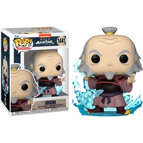 Avatar The Last Airbender Iroh With Lightning Pop Vinyl Figure By