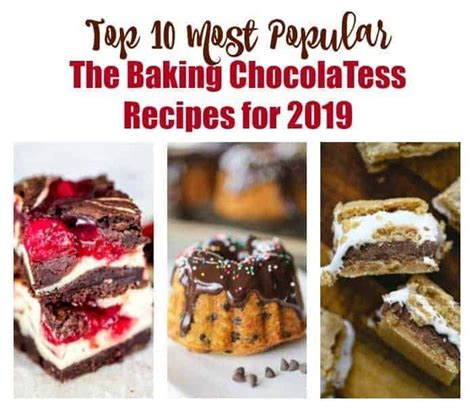 As christmas is knocking on the door, very soon our christian friends will be busy with preparation for christmas. Top 10 Most Popular Baking ChocolaTess Recipes for 2019 in 2020 | Christmas food desserts ...