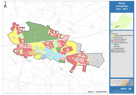 The new lep proposes to carry over the existing zoning on the majority of land in the city of parramatta. Maps 8 & 9: Moate Zoning & Objectives | Westmeath County ...