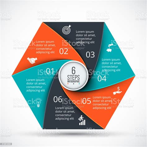 Vector Hexagon Infographic Stock Illustration Download Image Now