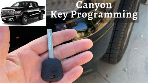 How To Program A Gmc Canyon Key 2015 2016 Diy Transponder Chip
