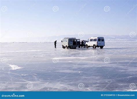 Baikal Lake Olkhon Island Irkutsk Region Russia February 23 2023