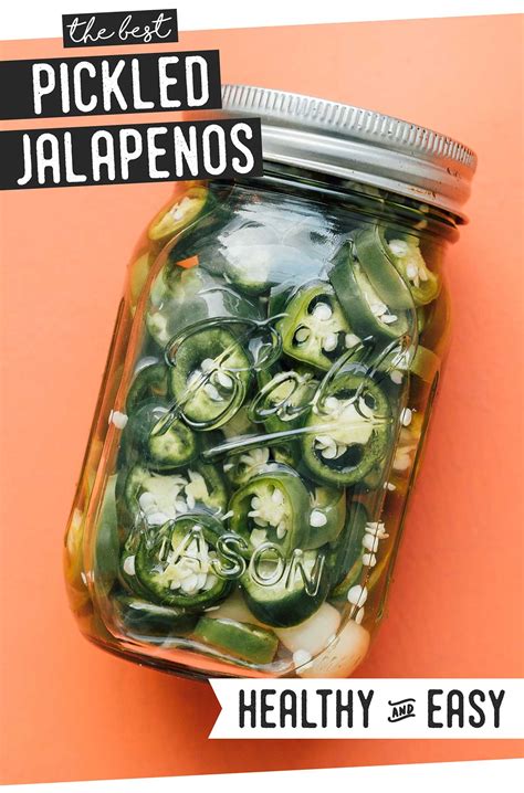 Easy Quick Pickled Jalapeños 10 Minutes Prep Work Live Eat Learn