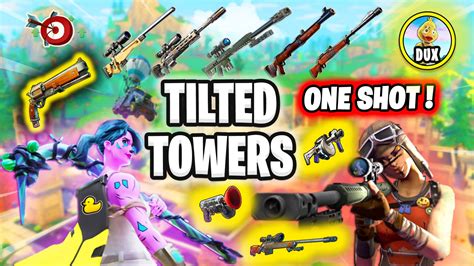 Tilted One Shot 🎯 Dux 5471 2285 9131 By Dux Fortnite Creative Map