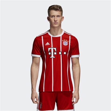 Bayern Munich Jersey Men Mens Adidas Redwhite Bayern Munich 201617