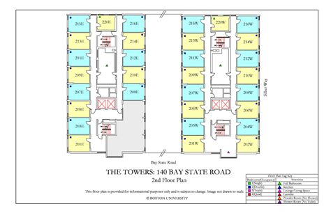 The Towers Floor Plan Boston University Housing