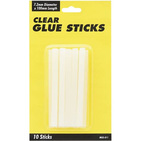 Uhu Hot Glue Sticks For 10w Gun Big W