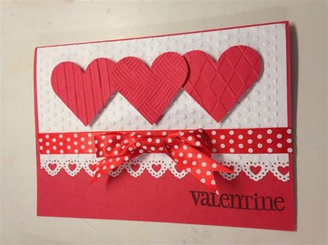 Valentines Day Handmade Greeting Card With Envelope Etsy Valentines