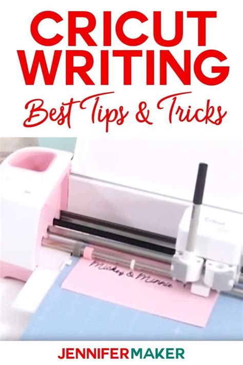 Cricut Writing And Pen Tutorial Tips And Tricks Cricut Tutorials