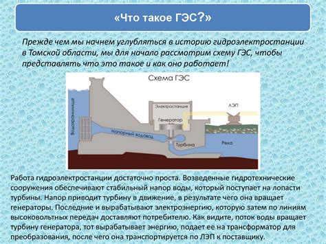История гидроэлектростанции в Томской области - презентация онлайн
