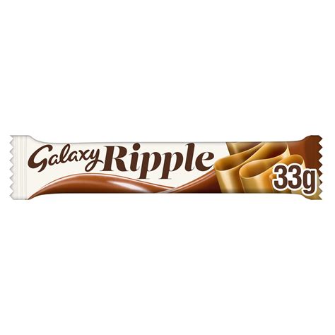 Galaxy Ripple Chocolate Bar 33g Single Chocolate Bars And Bags