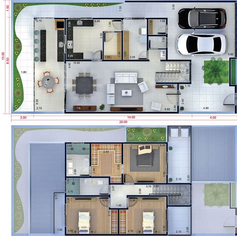 Planos De Casas De 1 Piso Planos De Casas Modernas