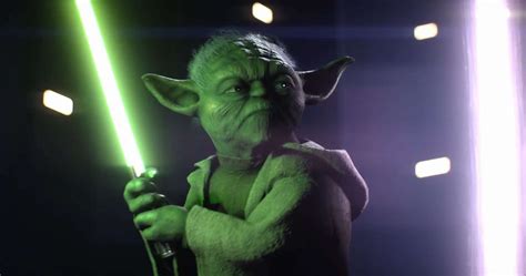 Star Wars Battlefront Ii Yoda Lightsaber Update Thegamer