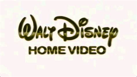Gold Walt Disney Home Video Logo Enhanced With G Doovi My XXX Hot Girl