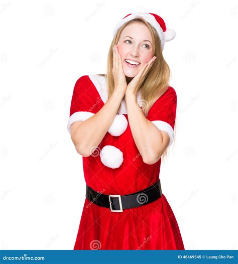 Cute Girl With Christmas Party Dress Stock Image Image Of Costume