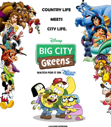 Disneys Big City Greens Poster By Graylord791 On Deviantart