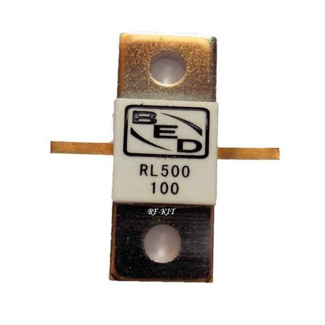 Jual Resistor Rf 100 Ohm 500 Watt Resistor Flange Sangat Baik