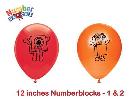 Numberblocks Balloons
