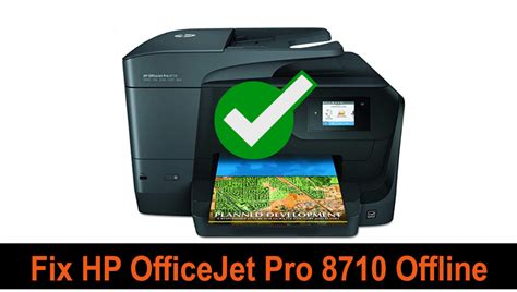 Solved How To Fix Hp Officejet Pro 8710 Printer Offline