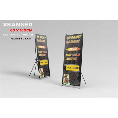 Jual Cetak Xbanner Standing Banner Murah File Ready To Print