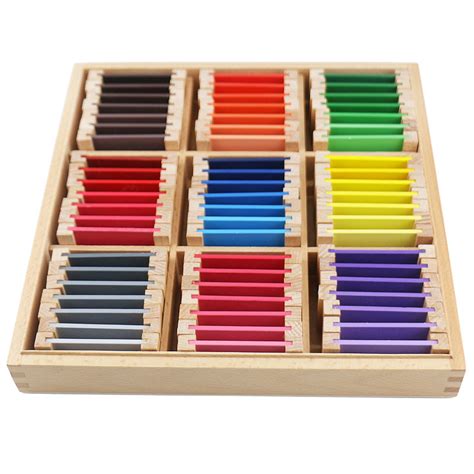 Montessori Educational Wooden Toys Montessori Materials Sensorial 27