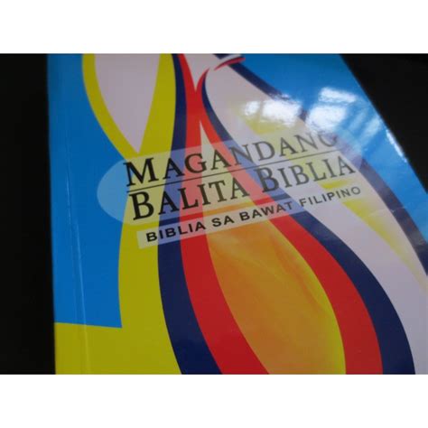 Holy Bible Magandang Balita Biblia Luma At Bagong Tipan Tagalog