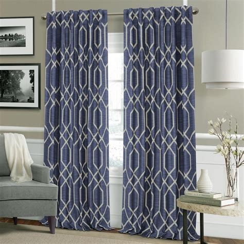 You can have the best living room furniture in the world, but if it's haphazardly placed wherever you could find space, everyone in the family will just retreat to their own rooms and you'll never get to spend some time together. Elrene Devin Geometric Room Darkening Window Curtain ...