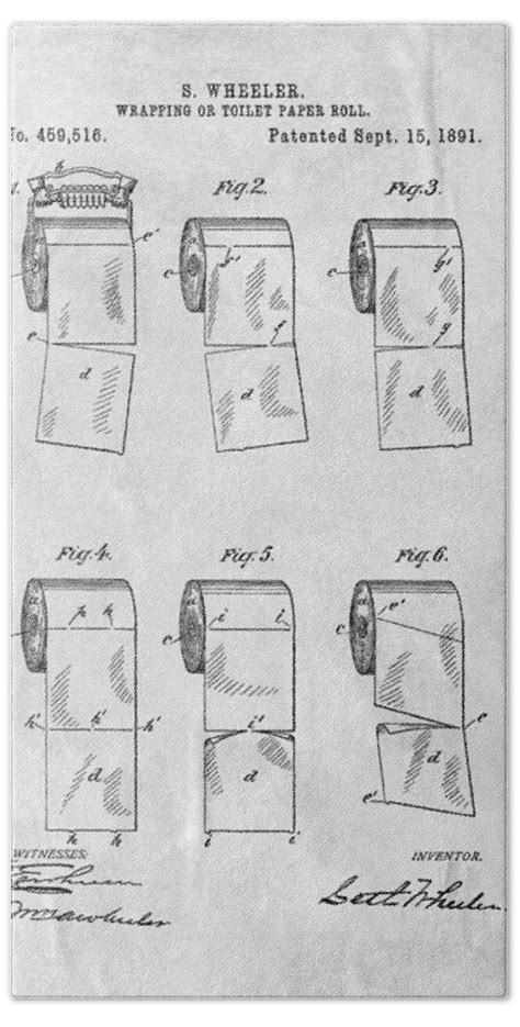 Get 32 Toilet Paper Roll Holder Patent