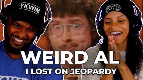 Clever Weird Al Yankovic I Lost On Jeopardy Reaction Youtube