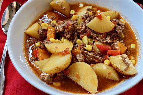 Mexican Beef And Potato Soup Mom To Mom Nutrition