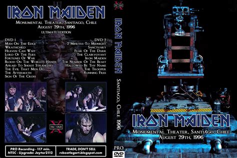 Check spelling or type a new query. RC's Bootleg Artwork: Iron Maiden - Santiago, Chile 1996