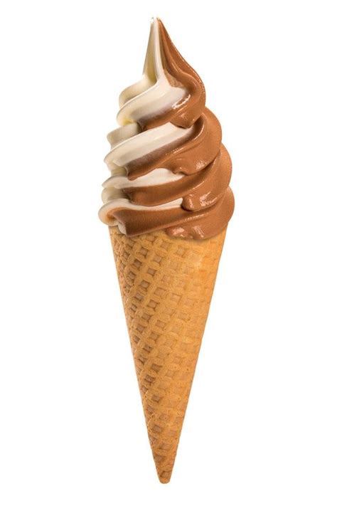 Premium Photo Vanilla And Chocolate Soft Ice Cream Waffled Cone Ice Cream Waffle Cone