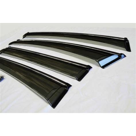 These accessories can be installed on any of the variants and trims of the venue. Car Window Door Visor With Chrome Line For Hyundai Venue ...
