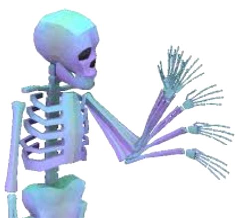 Skeleton Skull Vapor Vaporwave Sticker By Vap0rw4v3