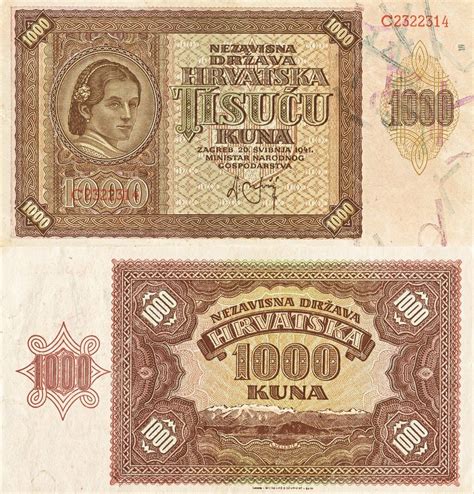 Croatia Country And Banknote History Banknote World