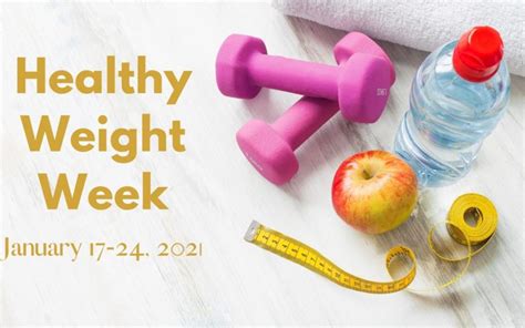participate in the 27th annual healthy weight week health designs