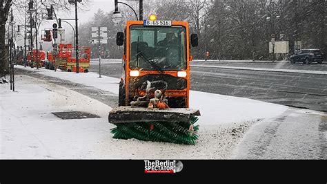 Berlin Snow Covers City For First Time This Winter The Berlin Spectator