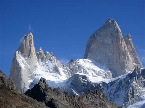 Peaks Of Cerro Torre In Argentina Image Free Stock Photo Public