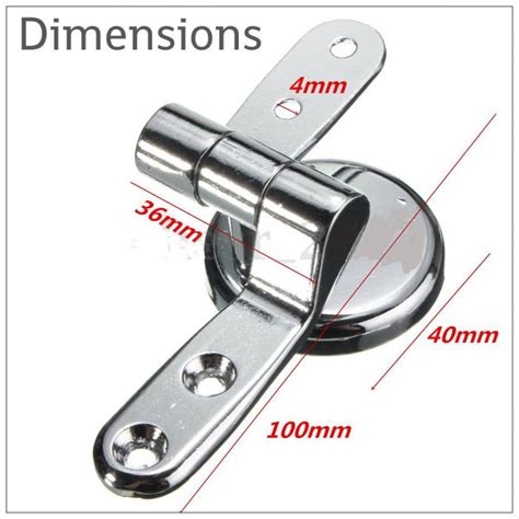Set Of Chrome Replacement Toilet Seat Hinges Marco Paul
